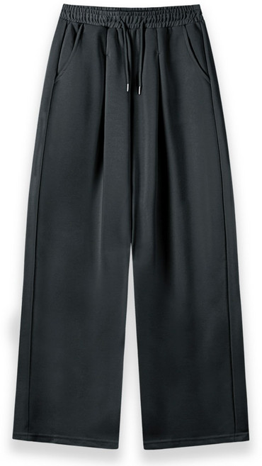 제이에이치스타일 남녀공용 쭈리 원턱 와이드 트레이닝 팬츠 ITROK667