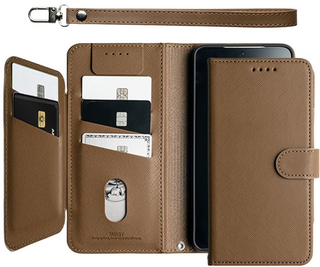 누아트 프리미엄 사피아노 가죽 다이어리 휴대폰 케이스