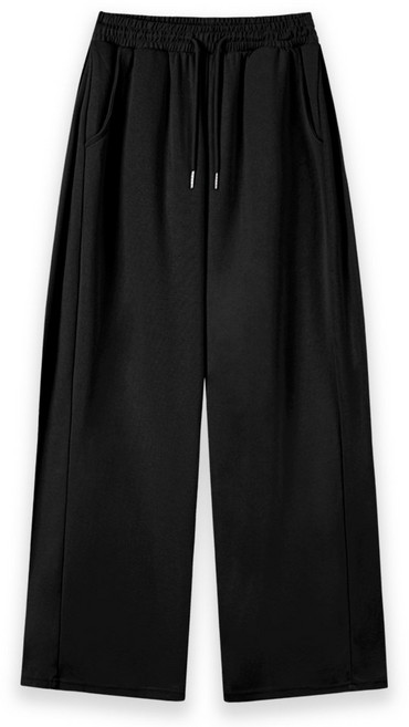 제이에이치스타일 남녀공용 롱/숏 기장 사이드 핀턱 와이드 트레이닝 팬츠 ITROK664