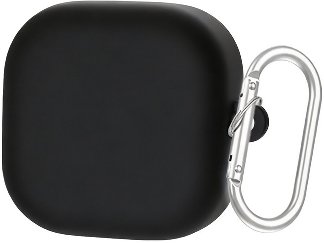 워너프 소프트 실리콘 케이스, 블랙, 1개, 갤럭시 버즈4 프로