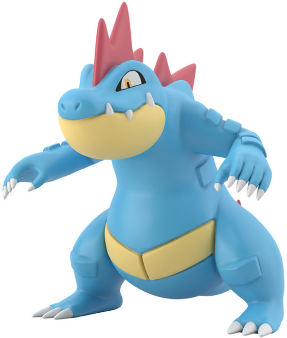 BANDAI 盒玩 精靈寶可夢 城都地區 大力鱷, 1個