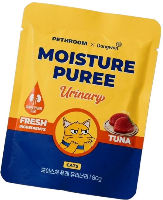 페스룸 고양이 모이스쳐 퓨레 12p, 유리너리, 80g, 12개