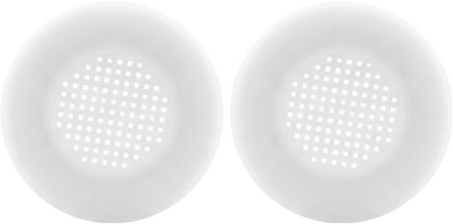 바스템 제로 듀얼 샤워기 헤드필터, 화이트, 2개