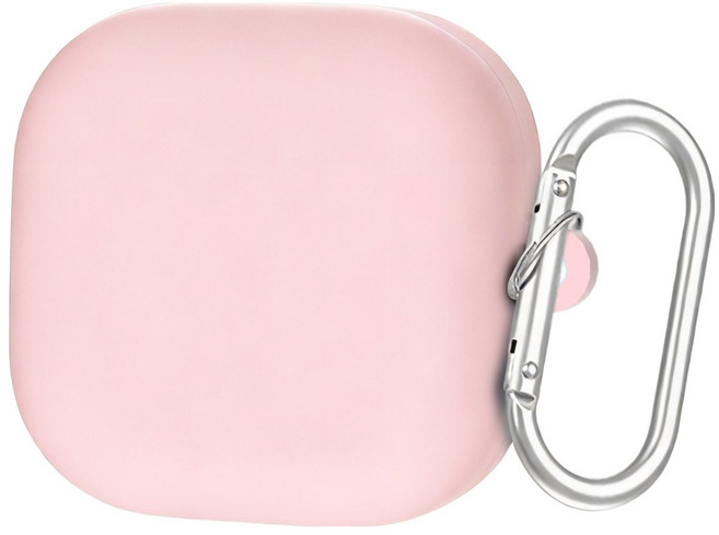 워너프 소프트 실리콘 케이스, 소프트핑크, 1개, 갤럭시 버즈4 프로