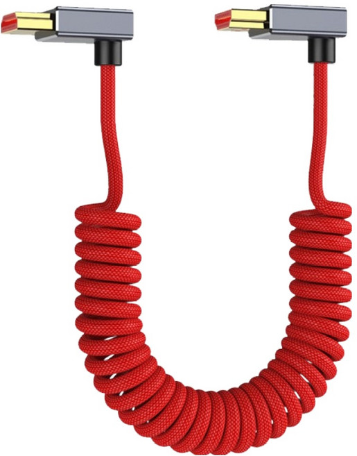 호후 HDMI to HDMI 스프8K 꺽임 케이블 아래아래, 1개, 30cm