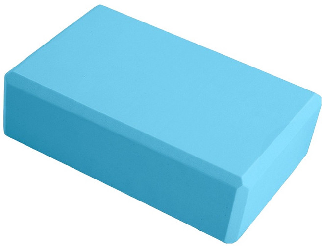 휘경삼 EVA 요가 블록, 1개, 파란색