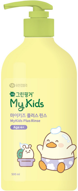 그린핑거 마이키즈 플러스 린스, 1개, 500ml