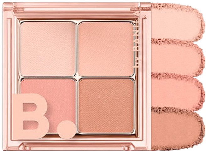 비바이바닐라 무드 온 아이 팔레트, 12 피치 코어, 1개