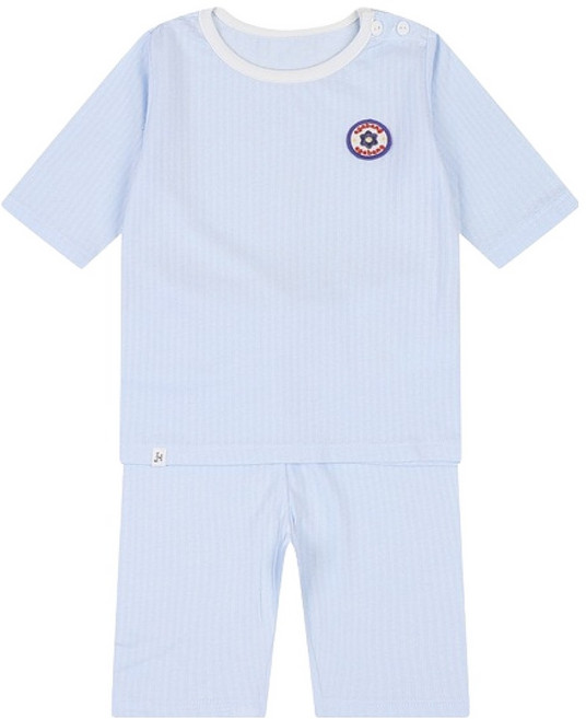 아가방 크림뱀부7부 실내복 상하의 세트