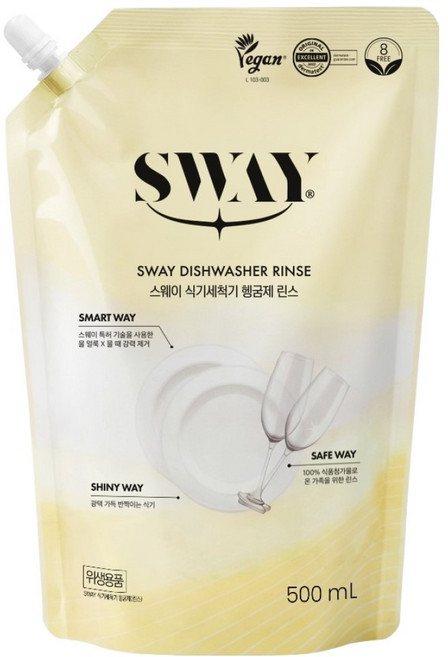 스웨이 식기세척기 헹굼제 린스, 1개, 500ml