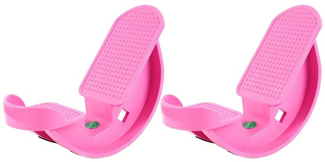 티리티티 종아리 아킬레스건 스트레칭기 2p, 01 핑크