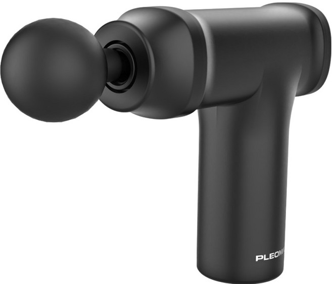 플레오맥스 6단계 진동 무선 마사지건, 블랙, PM-MS20