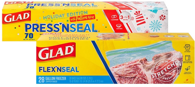 글래드 매직랩 디자인에디션 + 늘어나는 매직백 냉동용 대형 28p 세트, 1세트, 21.6m