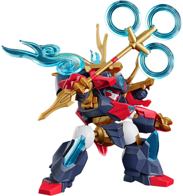 BANDAI 魔神創造傳 007 皇龍丸 魔神英雄傳 組裝模型, 1個