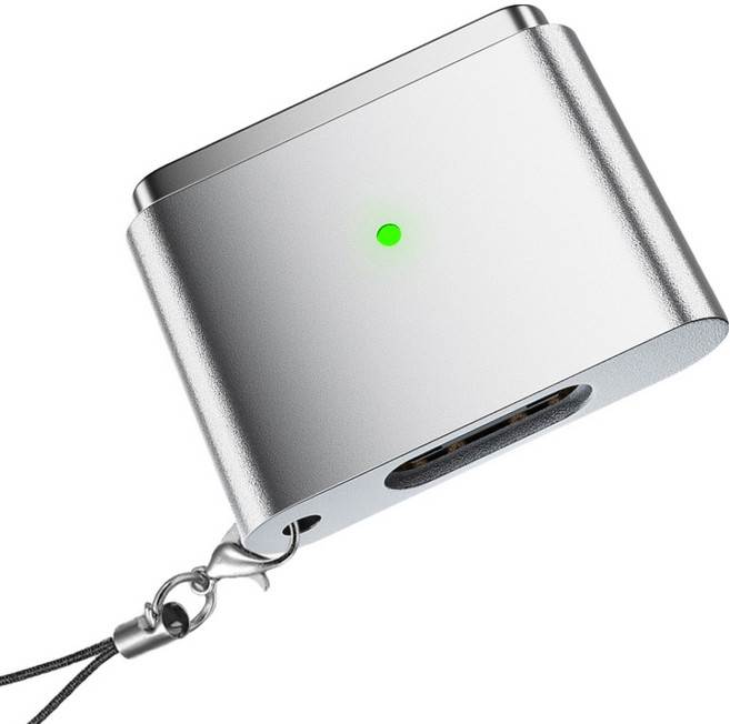 호후 맥북 프로 에어 마그네틱 맥세이프3 C타입 100W 고속 충전 변환 젠더 어댑터 맥링크, 1개, MG3-Adapter