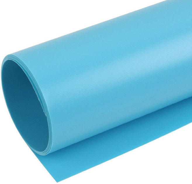 컴스 Coms 촬영 PVC 양면 무광 배경지 블루 45 x 85 cm, BS801, 1개