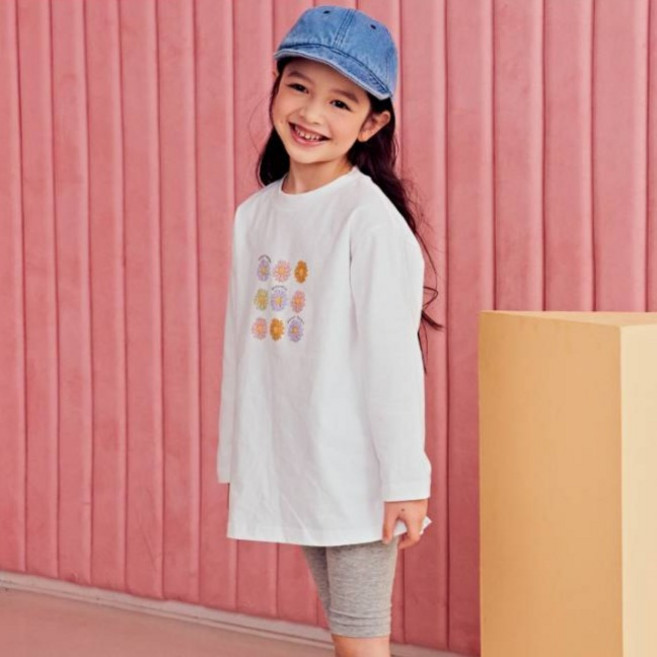 토토헤로스 해피 스마일 롱 티셔츠