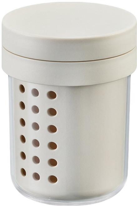 락앤락 투고 요거트 & 후르츠팟 600ml + 스포크 세트, 아이보리, 1세트