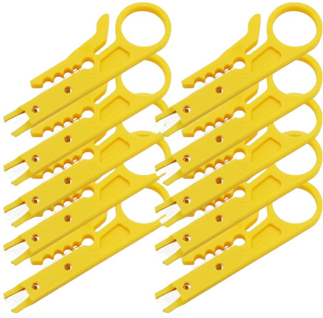 컴스 UTP 탈피 110N 미니 케이블 스트리퍼 DP051 10p, 1개