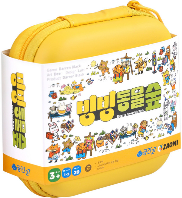 공간27 빙빙동물숲 숨은그림찾기 보드게임, 1개