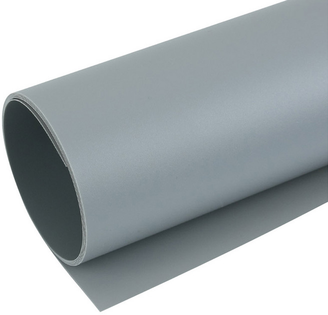 컴스 Coms 촬영 PVC 양면 무광 배경지 그레이 80 x 154 cm, BS675, 1개