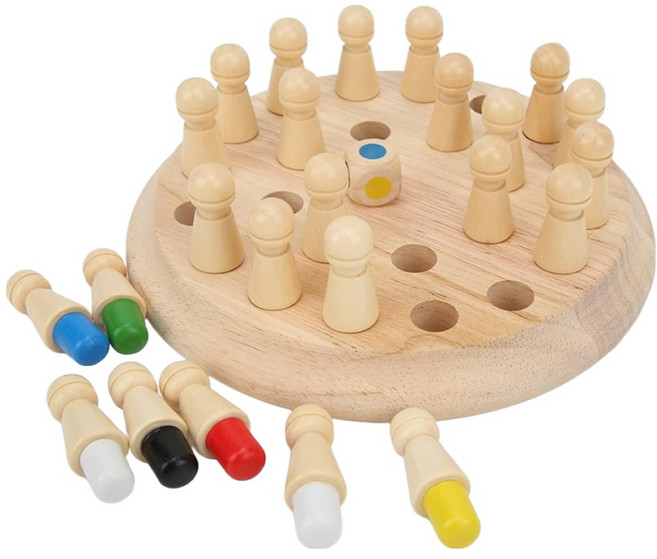 KANGAROO 원목 체스 세트, 1세트