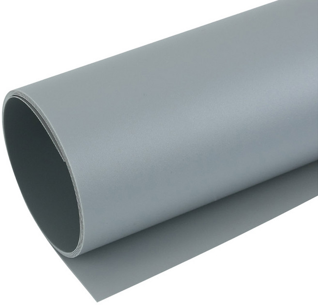 컴스 Coms 촬영 PVC 양면 무광 배경지 그레이 100 x 193 cm, BS3586, 1개