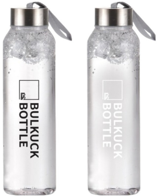 벌컥보틀 트라이탄 길쭉한 보틀 500ml x 2종 세트, 블랙, 화이트, 1세트