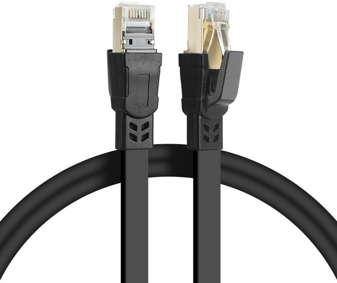 컴스 CAT8 다이렉트 랜케이블 40기가비트 BF505, 1개