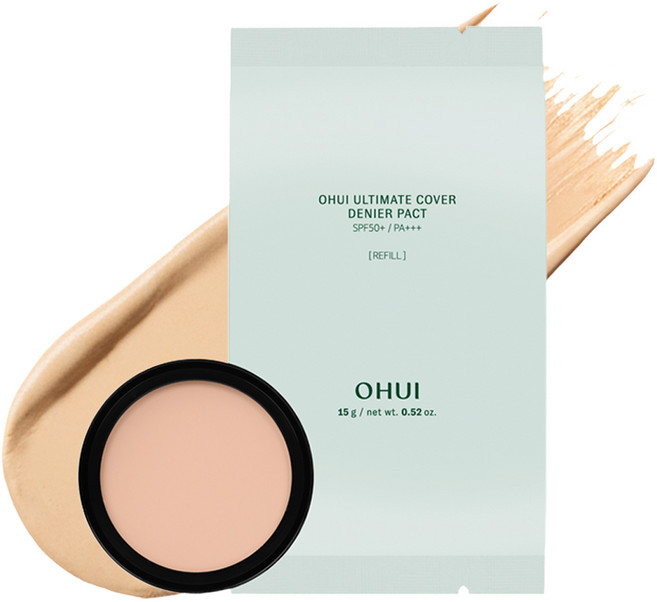 오휘 얼티밋 커버 데니어 기미 팩트 리필 15g, 23호, 1개
