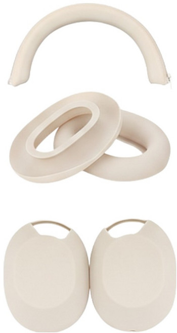 디노 Sony 보호 풀커버 세트, 오프화이트, 1세트, WH-1000XM5