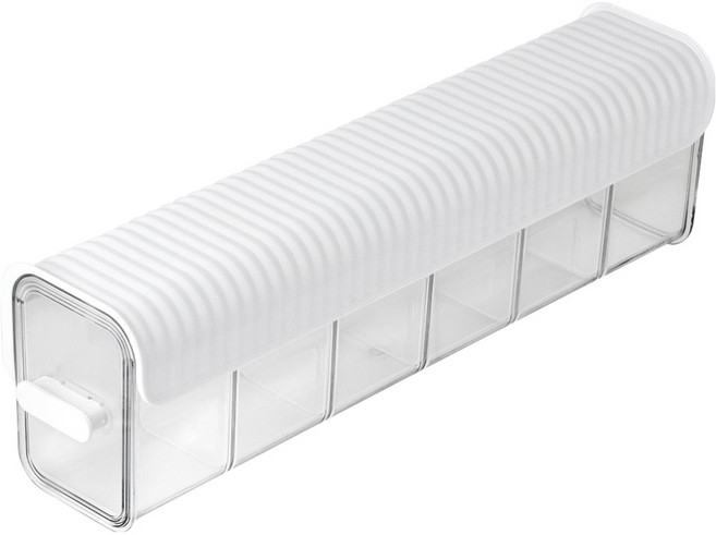 데이젤 부착형 틈새 서랍, 화이트, 1개