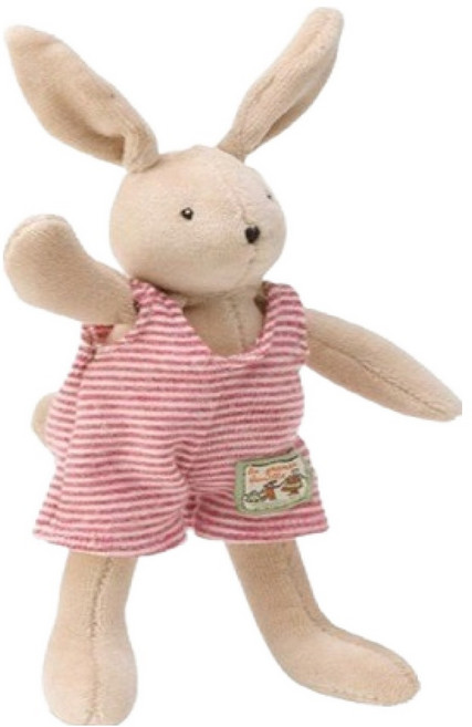 Moulin Roty Sylvain 兔子玩偶 La Grande Famille Small rabbit Sylvain, 混合色, 1個