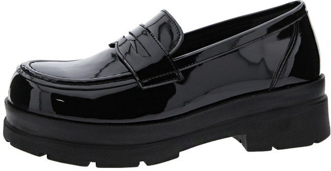 단골언니 여성용 해리슨 베이직 키높이 발편한 통굽 로퍼