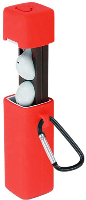 ODG KOREA 앤커 사운드코어 A30i 실리콘 보호 케이스, 레드, 1개