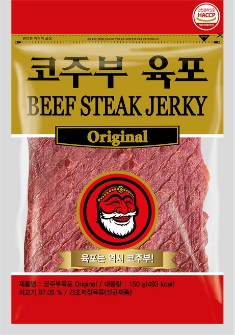 6위 - 코주부 육포 Original, 150g, 1개