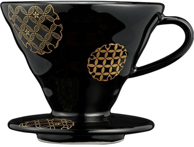 HARIO 好璃奧 V60 陶瓷濾杯 02 七寶藍, 1個, 單品