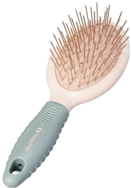 도기맨 뷰티살롱 핀브러쉬 S BS-00, 브라운, 1개