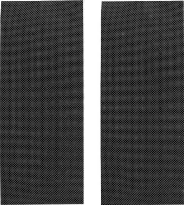 마켓피아 구두 신발 미끄럼방지 밑창 보호 패드 250 x 100 x 1 mm, 블랙, 2개