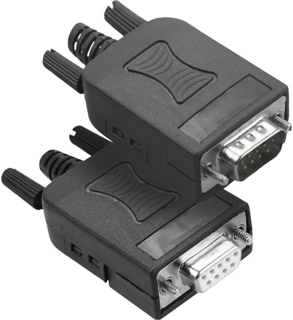 컴스 터미널 RS232 조합 제작용 male + Female핀 커넥터 세트, 1세트, CP317