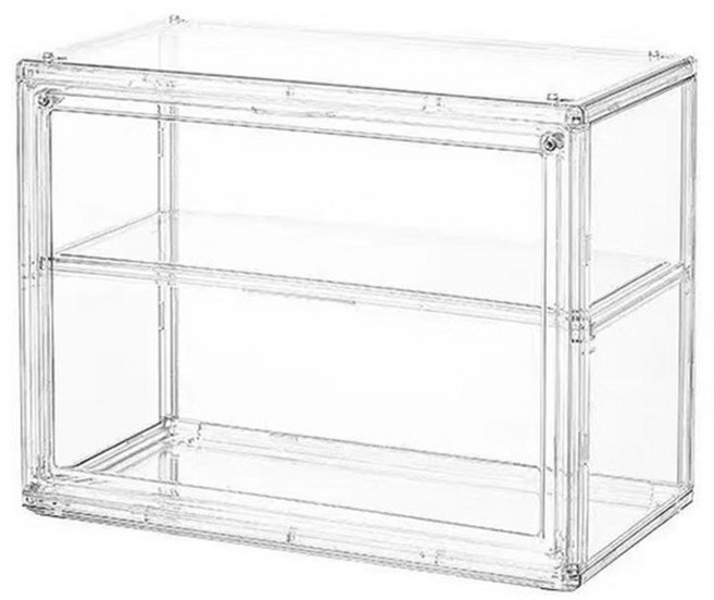 문구담 아크릴 조립형 투명 정리함 02 A02, 1개