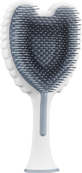 탱글엔젤 2.0 오리지널 소프트터치 헤어브러쉬, 화이트 + 그레이, 1개