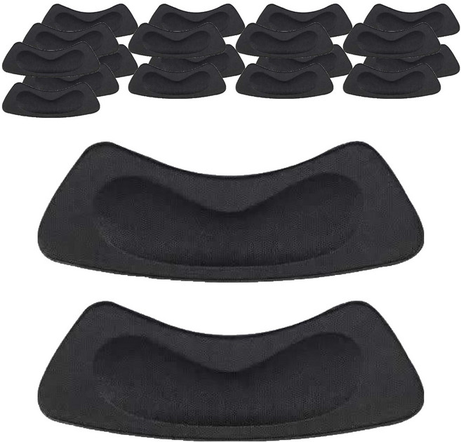 마켓피아 하이힐 구두 발 뒤꿈치 보호 패드 2p, 블랙, 10개