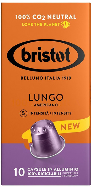 브리스토트 미슐랭 캡슐커피 룽고, 5.5g, 1개, 10개입