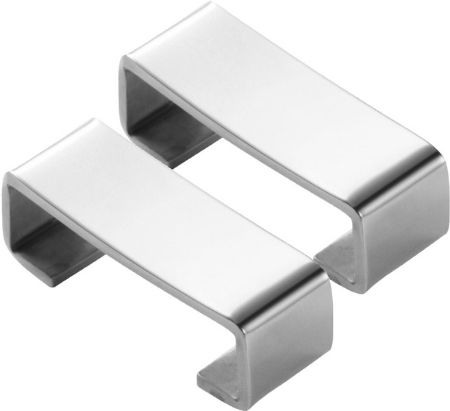 노이원 깔끔한 분위기 수저받침 4 x 1.5 x 1.3 cm, 실버, 2개