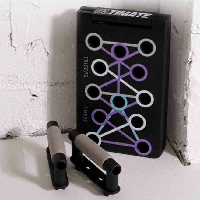 티메이트 울티메이트 푸쉬업바, 블랙, TMPH22