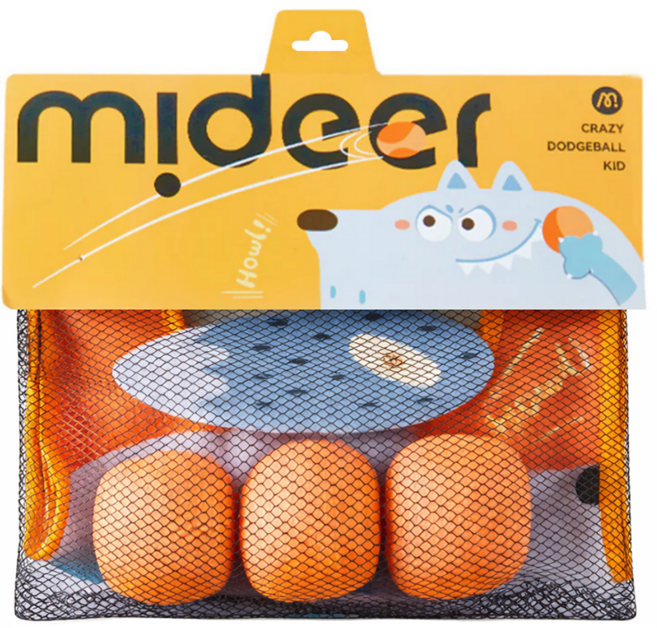 mideer 瘋狂躲避球魔鬼氈罩衫遊戲組, 小野狼, 1套