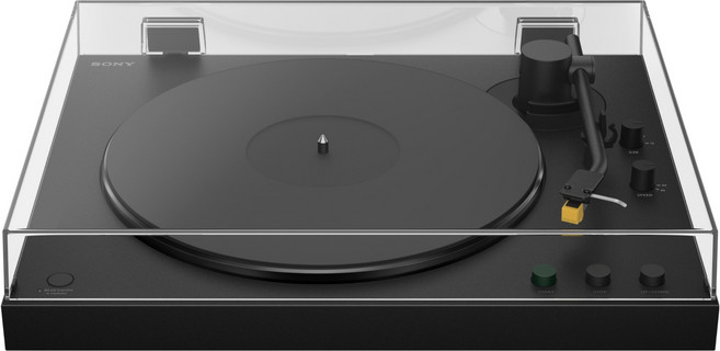 소니 블루투스 턴테이블, 블랙, PS-LX5BT