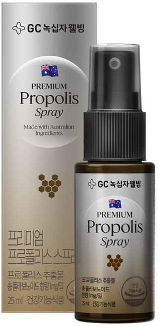 GC Wellbeing 頂級蜂膠口腔噴霧, 1個, 25ml