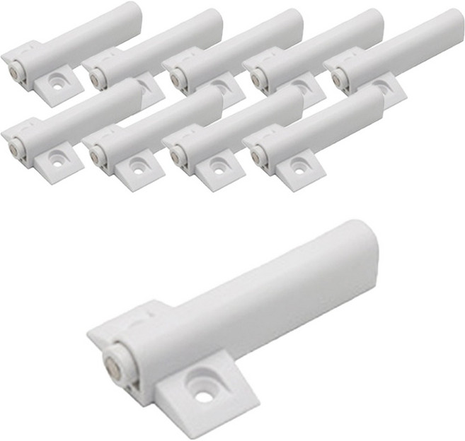 베이루 날개형 자석 가구 도어 캐치 화이트, 10개